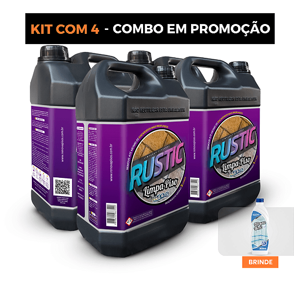 KIT COM 4 - RUSTIC
