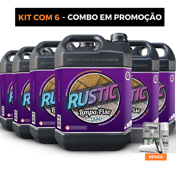 KIT COM 6 - RUSTIC