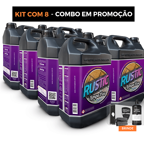 KIT COM 8 - RUSTIC